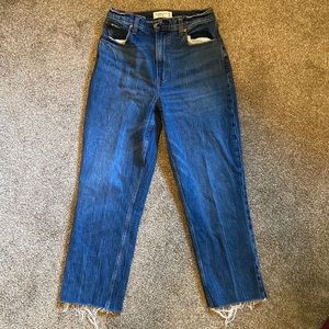 Abercrombie 90s straight ultra high rise - curve love